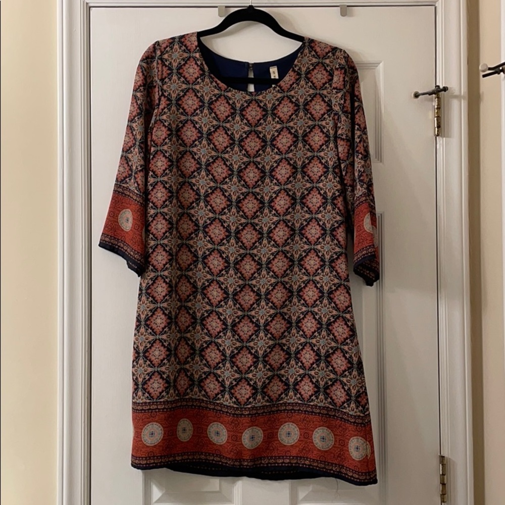 Long sleeve Mini Dress